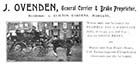 Clifton Gardens/ Ovenden Gneral Carrier No 1 [Guide 1903]